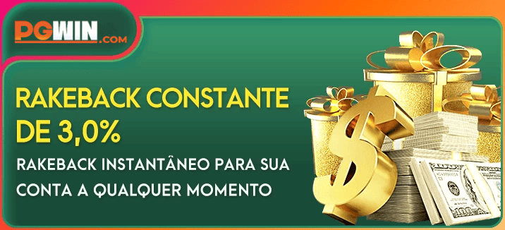 Bônus e prêmios PGWIN
